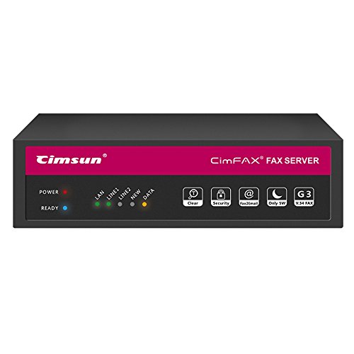 CimFAX H5S High Speed 33.6k Fax Server 100 Users Auto Save as PDF | Paperless Fa
