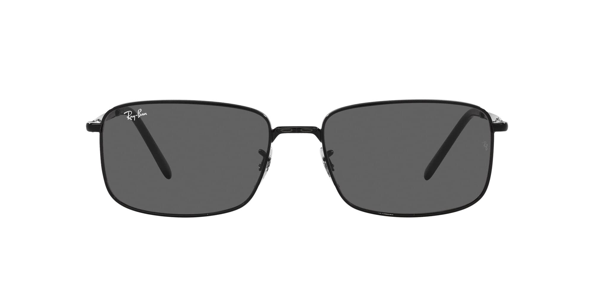 Ray-Ban Unisex Sunglasses RB 3717 Black/Grey 57/18/145, Black/Grey, 57/18/145