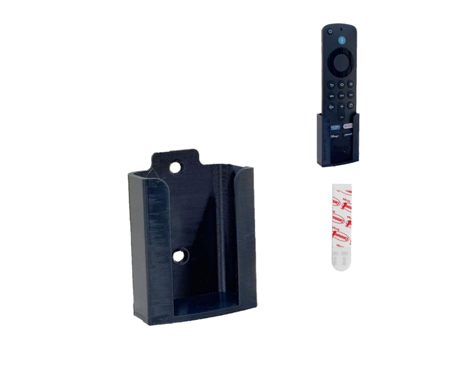 Remote Holder for Fire TV Stick Voice Remote – Exact-Fit Wall Mount Cradle, Adhe