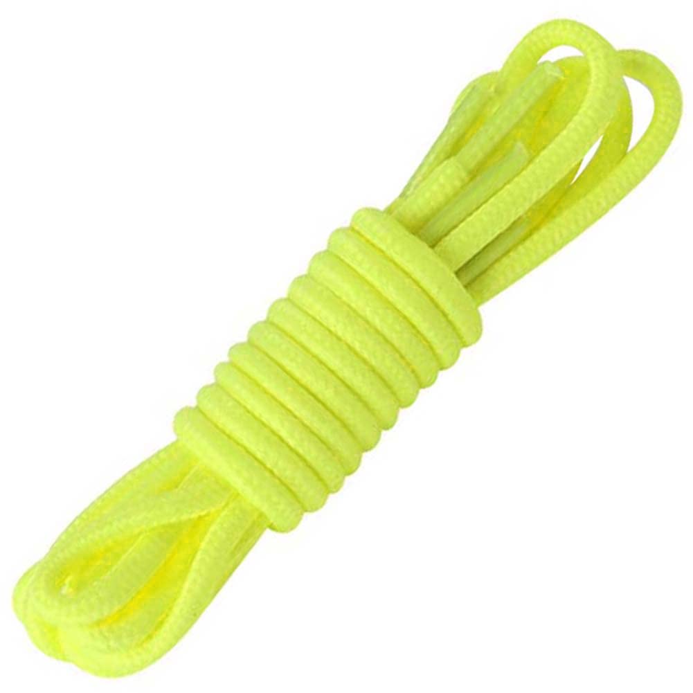 Shoelaces 4 mm Wide Polyester Round 20 Colours Length 70/90/120/150 cm Black 2 P