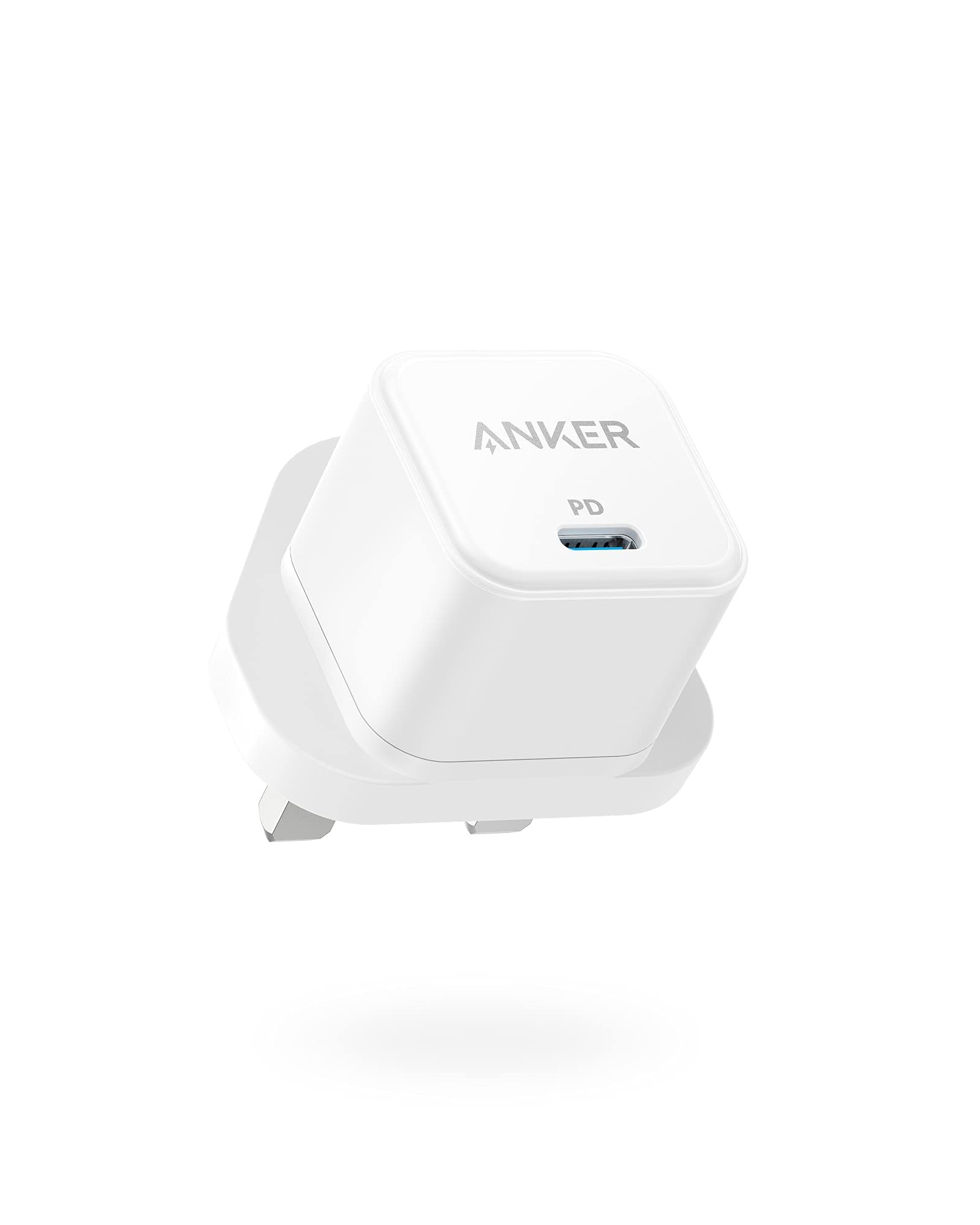 Anker 20W USB C Plug, Fast Charging PowerPort III Cube Charger | Compatible with