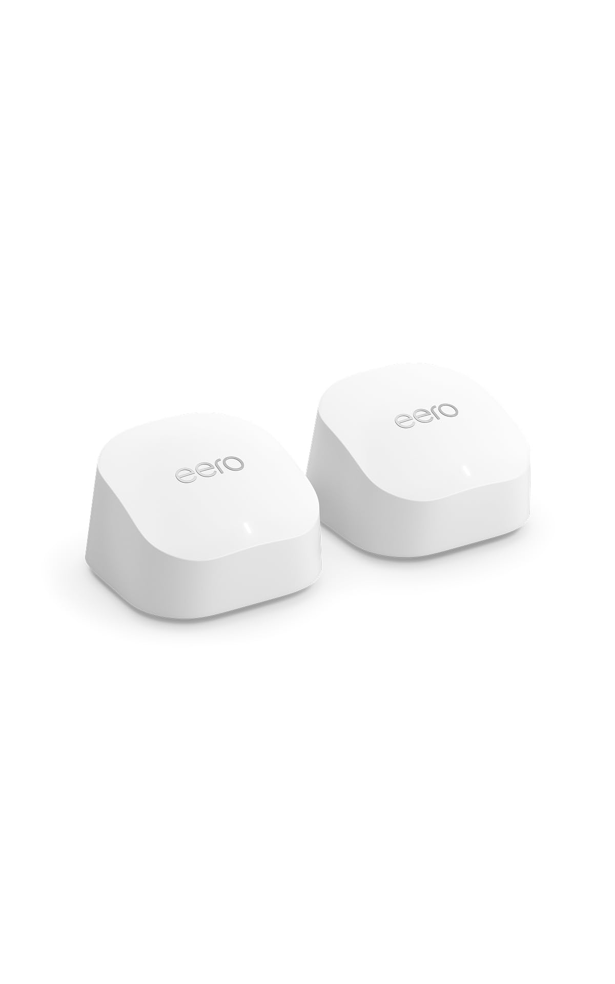 Amazon eero 6+ mesh wifi system with 1 month free eero Business (auto-renews ann