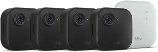 Blink Outdoor 4 XR – two-year battery wireless camera with 4x security coverage, 1000 ft open-air range or 400 ft with typical use — 4 camera system