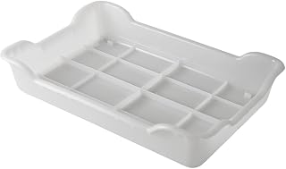 FASTFERMENT FastRack Bottle Drying Tray - Bottle Drying Tree alternative; Dry or Store your Beer, Wine or Bomber/Belgian Bottles; Perfect addition to your Home Brewing Supplies, Taupe, FastRack24 Tray (4822)