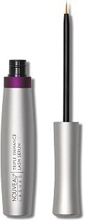 Nouveau Lashes Triple Enhance Lash Serum, Multifunctional Proteins, Triple Peptide Complex, Helps Improve Lash Length, Strength and Volume, Vegan, 5 ml