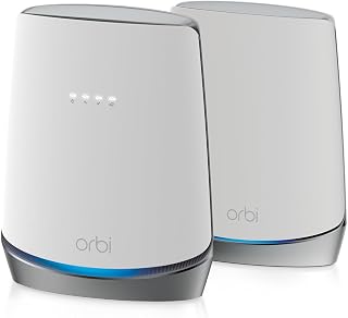 NETGEAR Orbi DOCSIS 3.1 Modem Router Combo CBK752, Mesh WiFi 6, 4.2 Gbps | Reliable Performance, Guided Set Up, 4× Gigabit Ports, Xfinity/Spectrum/Cox Compatible, AX4200, Tri-band, Free Expert Help