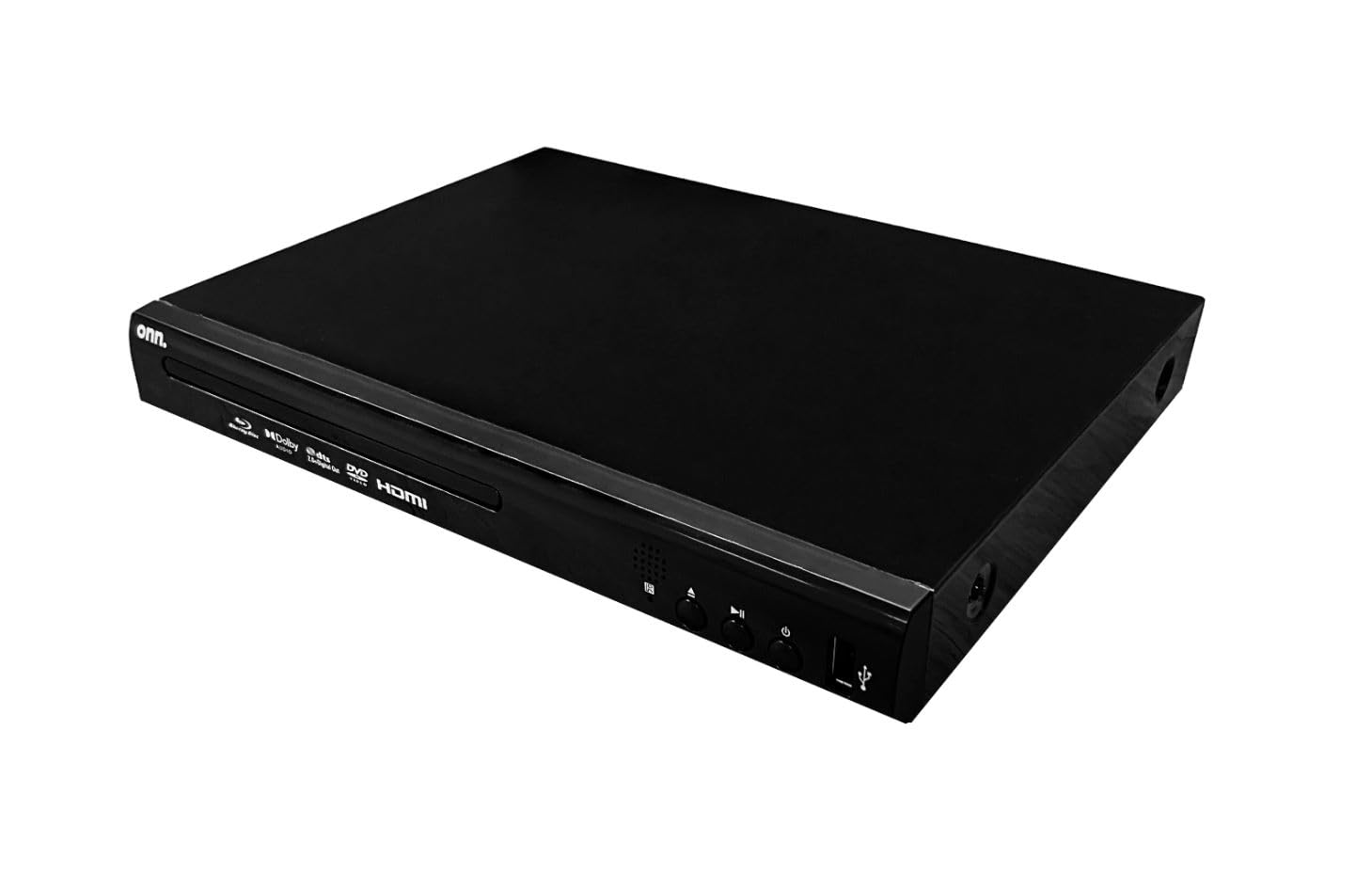 ONN Blu-ray Player with HD Video Output up to 1920x1080 Pixels, 100147615, Black