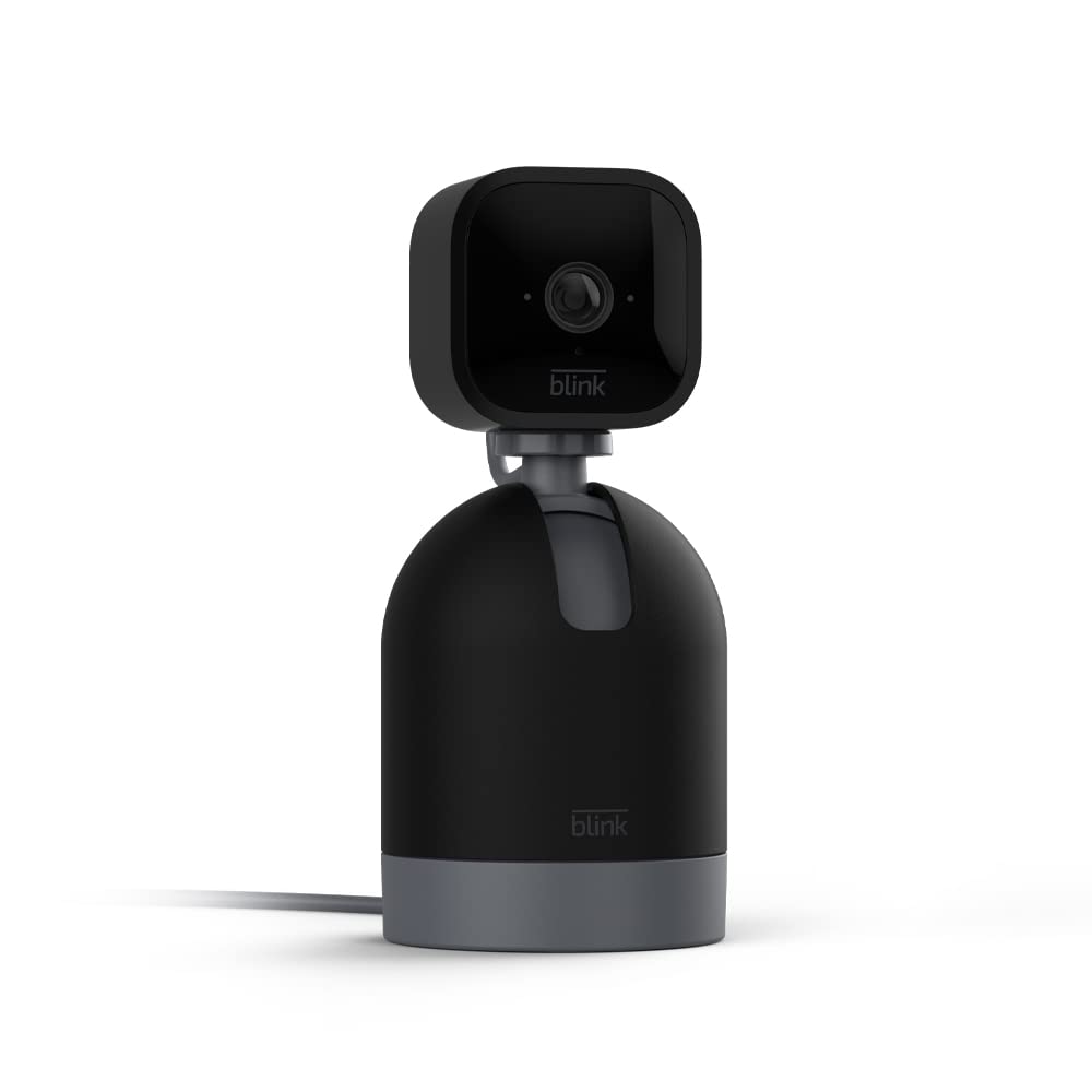 Blink Mini Pan-Tilt Camera (newest model), Rotating indoor plug-in smart securit