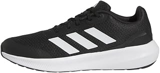 adidas Unisex Kids RunFalcon 3 Lace Shoes, Core Black / Cloud White / Core Black, 13 UK Child