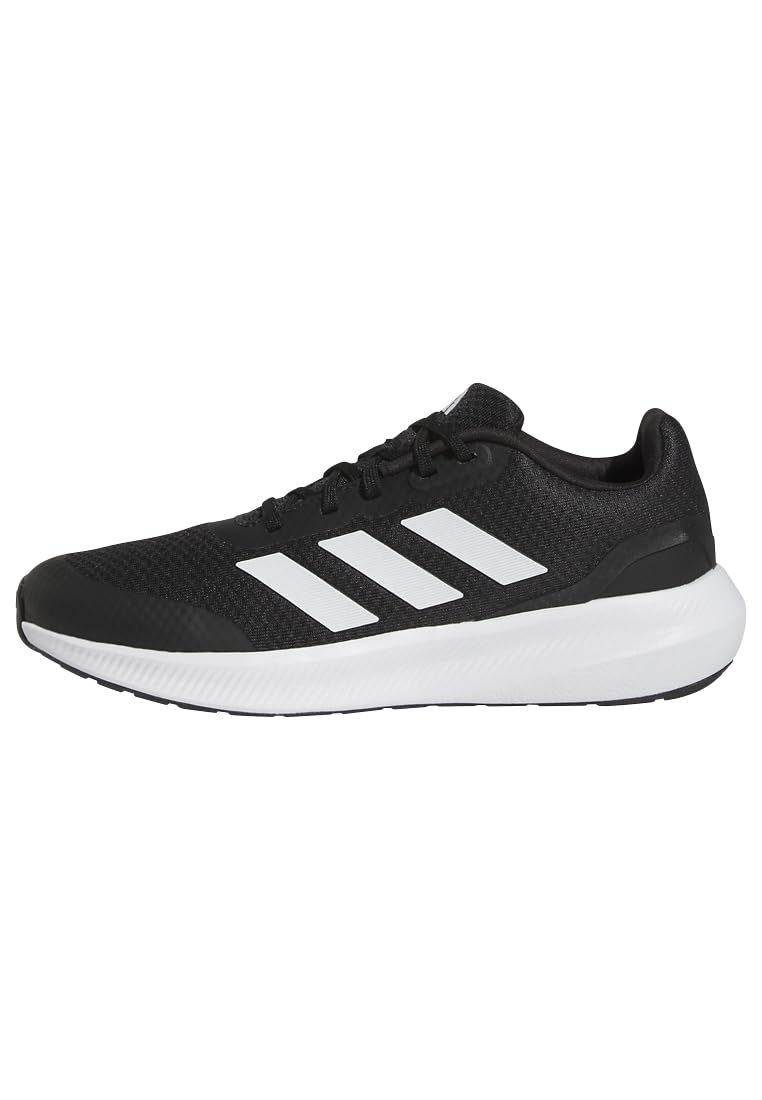 adidas Unisex Kids RunFalcon 3 Lace Shoes, Core Black / Cloud White / Core Black