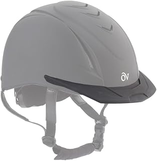 OVATION Equestrian Helmet Visor Fits XS/S, Color: Black, Size: XS