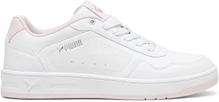 PUMA Womens Court Classy Lace Up Sneakers Casual Shoes - White