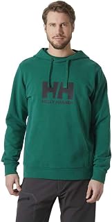 Helly Hansen logo 2.0 hoodie medium, 439 Esmeralda, M