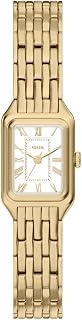 Fossil Raquel Watch for Women, Quartz Three Hand Movement with Stainless Steel Strap