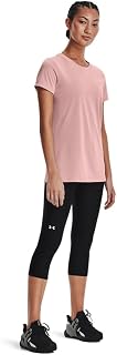 Under Armour Womens Motion Mesh Short Sleeve Performance Gym