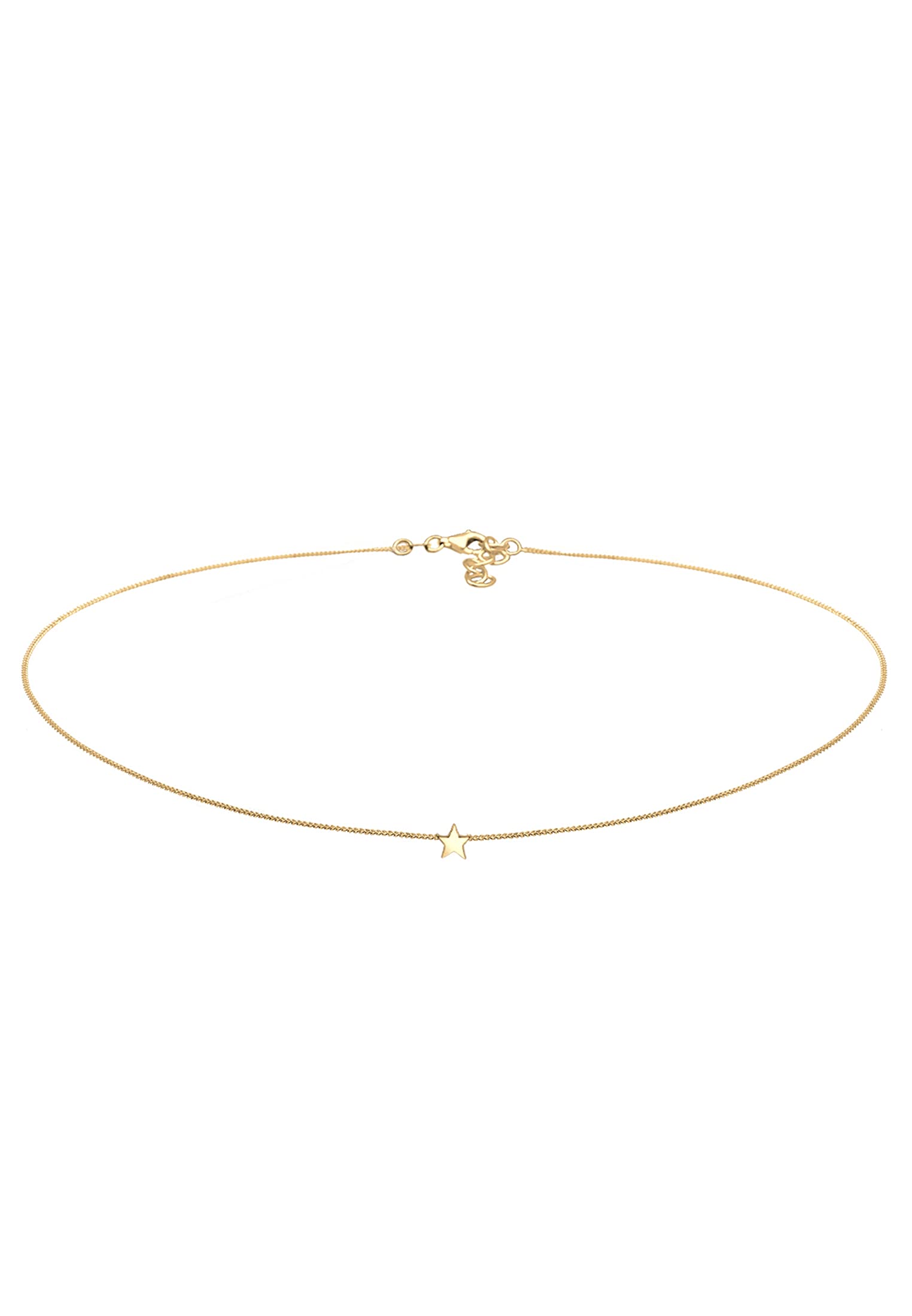 Elli Necklace Women Star Symbol Basic in 925 Sterling Silver