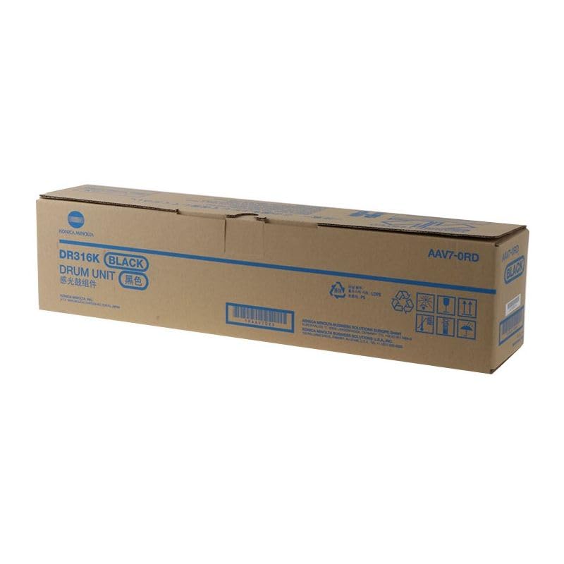 TTCopier OEM Konica Minolta DR316K AAV70RD Drum Unit, Black 170K Bizhub 300i 360