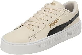 Puma Womens Smash V3 Platform Lace Up Sneakers Shoes Casual