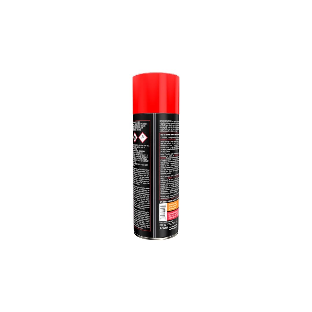 K&N Air Filter Oil: 6.5 Oz Aerosol; Restore Engine Air Filter Performance and Ef