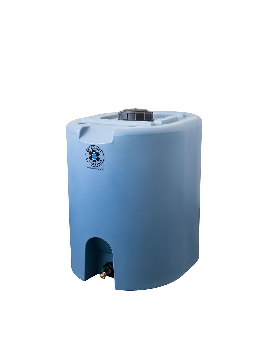 55 Gallon Stackable Emergency Water Storage Tank – Food Grade BPA-Free Water Con