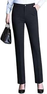 Vasarhely Women's Suit Pants, Stretch High-Waist Long Pants, Workwear, Office, Shape-enhancing, Commute, Spring/Autumn/Summer [Lightweight], Winter [Fluffy Lining]