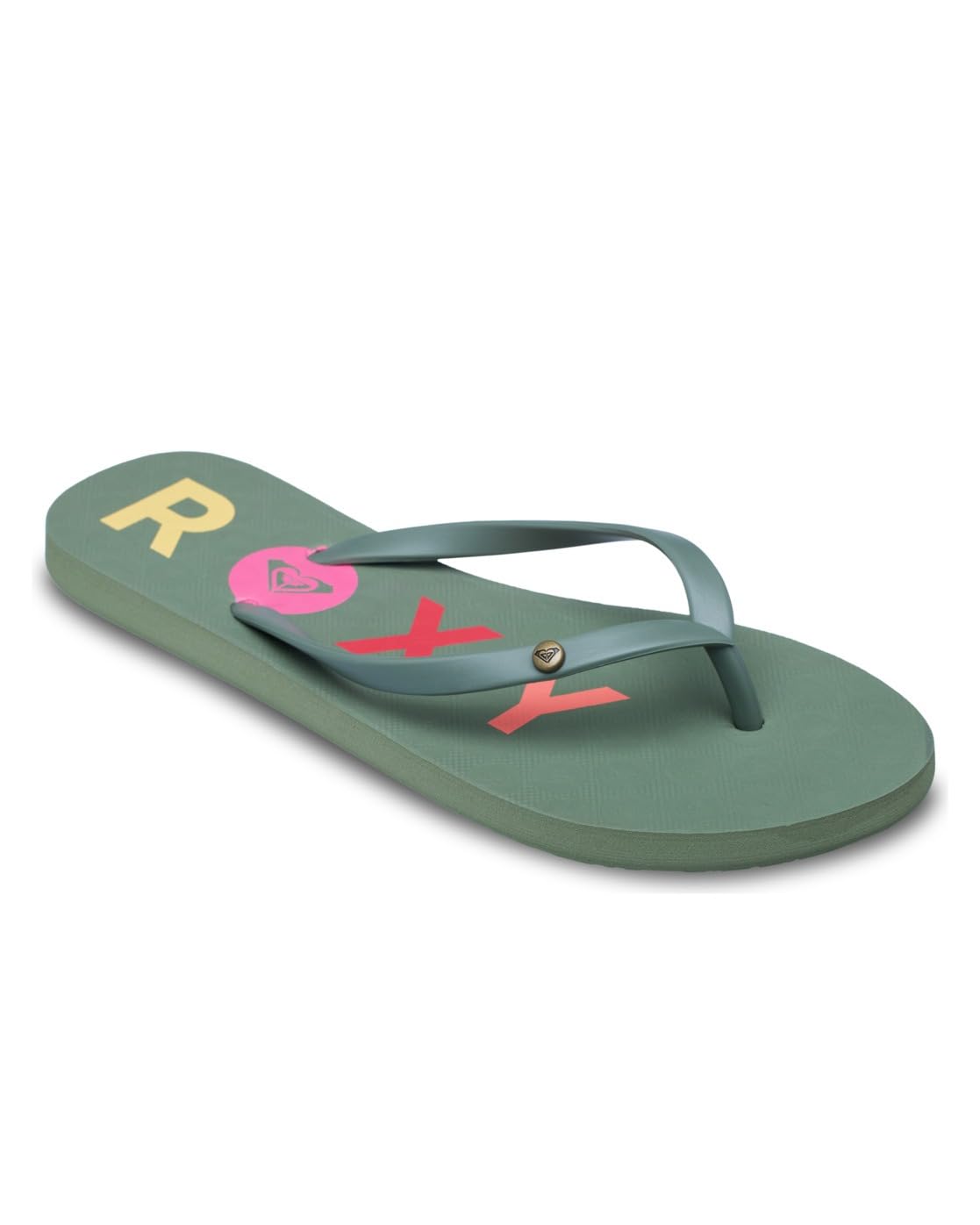 Roxy Sandy Iii Women's Sandals, Oil Green, 38 EU