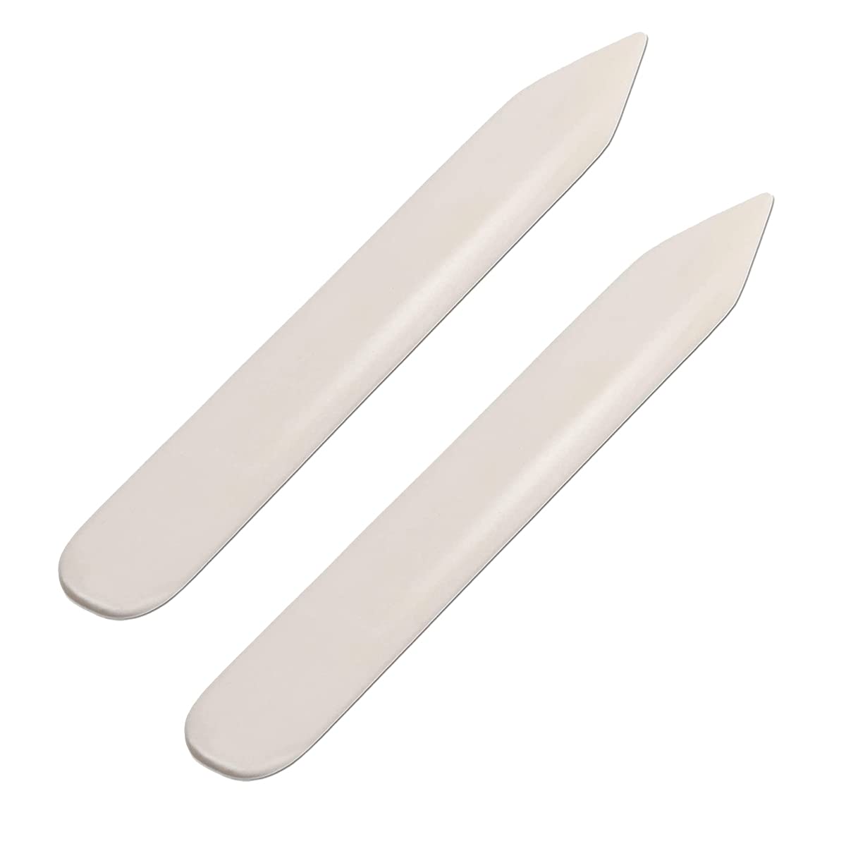 WUTA Bone Folder Genuine 2Pcs Cattle Bone Paper Creaser Scrapbooking Tool for DI