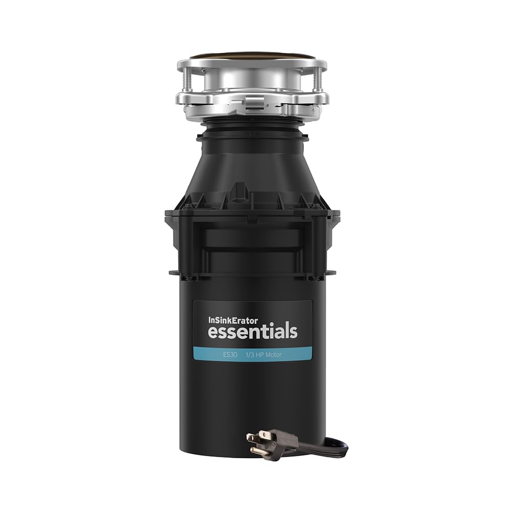 INSINKERATOR ES30 W/C, 1/3 HP Continuous Feed Garbage Disposal with Cord | Essen