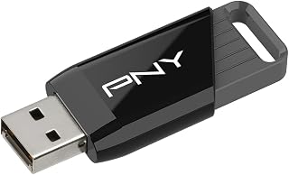 PNY 256GB Attaché X USB 3.2 Gen 1 Flash Drive | Up to 130MB/s Read, 10x Faster, Type-A, Sliding Collar, Durable, Lightweight, Essential Mobile Storage For Laptops & Desktops