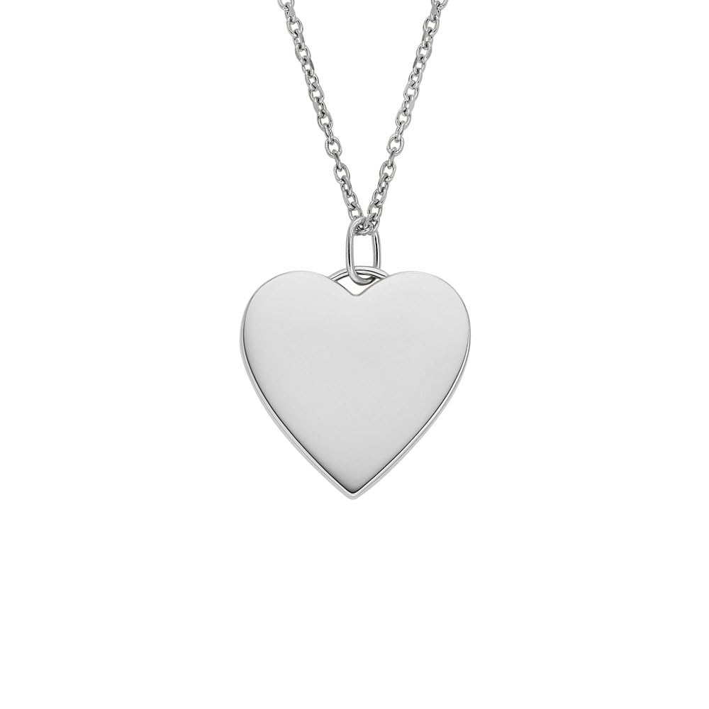Fossil Collana da donna in acciaio inossidabile con chiusura a moschettone e cio