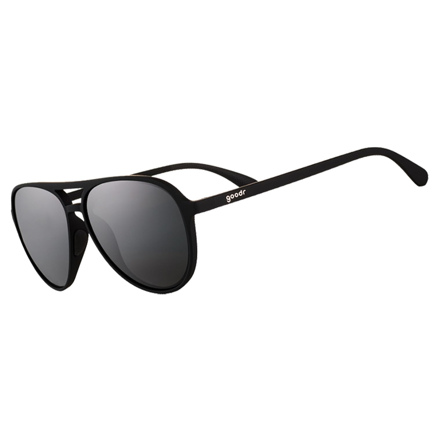 goodr Mach G Polarized Sunglasses Women & Men | Large Sized, Aviator Frames, UV4
