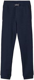 Name It Sweathose für Jungen mit geripptem Saum, Kordelzug und Seitentaschen. Futter aus Baumwolle für ein angenehmes Tragegefühl. Farbe: Blau