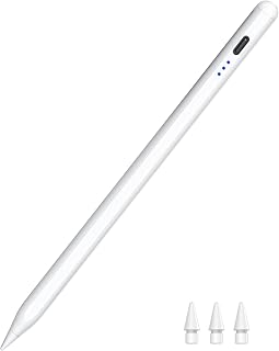 HATOKU Stylus Pen for Apple iPad 2018-2026 Magnetic for Note-Taking Drawing | 15Min Fast Charge iPad Pencil with High Precision, Tilt Sensitivity, Palm Rejection on iPad 6-11/Air/Pro/Mini, No Pairing