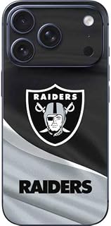 Skinit Decal Phone Skin Compatible with iPhone 17 Pro Max - Officially Licensed NFL Las Vegas Raiders Design