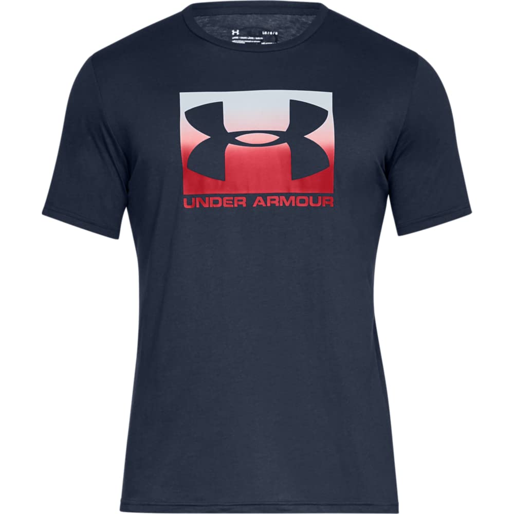 Under Armour Maglietta Sportiva da Uomo UA Boxed Maniche Corte Graph Uomo (Pacco