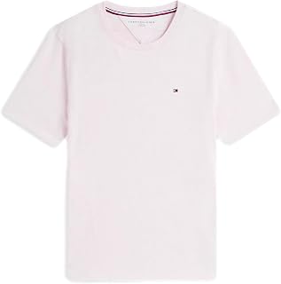 Tommy Hilfiger Men's Short Sleeve Stretch Slim Fit Tee Round Neck T-Shirt
