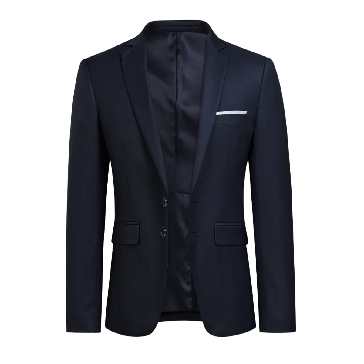 YOUTHUP Men's Blazers Slim Fit Elegant American Formal Suit Jacket for Men