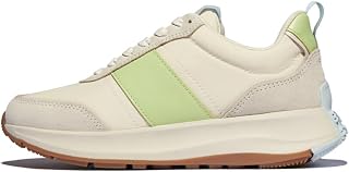 Fitflop F-Mode Flow Black Leather Sneakers