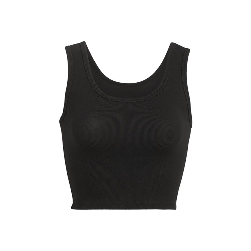 PJ Harlow womens Bra30 Scoop - Full-length Tank Top With Scoop Neck Front and Ba