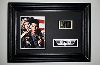 TOP GUN Framed Movie Film Cell Display Collectible Memorabilia Complements Poster Book Theater