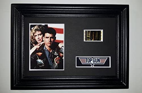 TOP GUN Framed Movie Film Cell Display Collectible Memorabilia Complements Poste