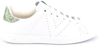 victoria Tenis Leather Sneaker & Back in Glitter & Perforated Logo 1125104 for Girls