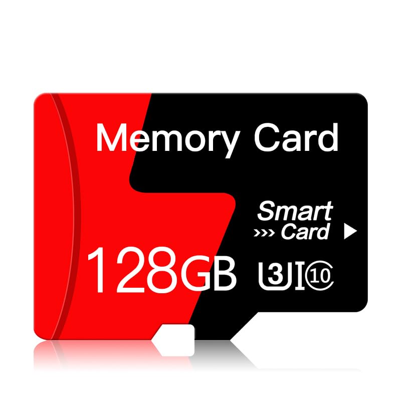 128GB Micro SD Card Memory Card With Adapter High Speed Class 10 For Smartphone,