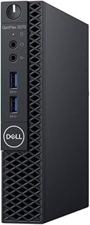 Dell Optiplex 3070 Micro PC | Windows 11 Pro | Intel i5-9500 | 16GB RAM + 500GB SSD | 5G WiFi + BT | Mini Desktop Computer (Renewed)