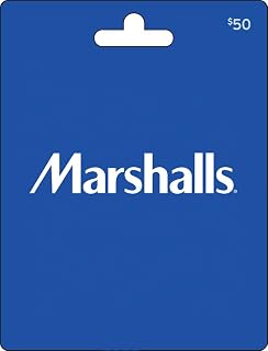 Marshalls Physical Gift Card | Choose from Multiple Denominations