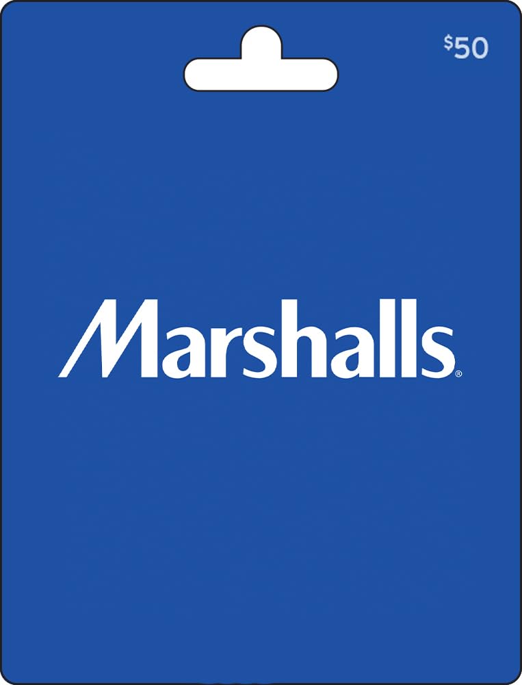 Marshalls Physical Gift Card | Choose from Multiple Denominations