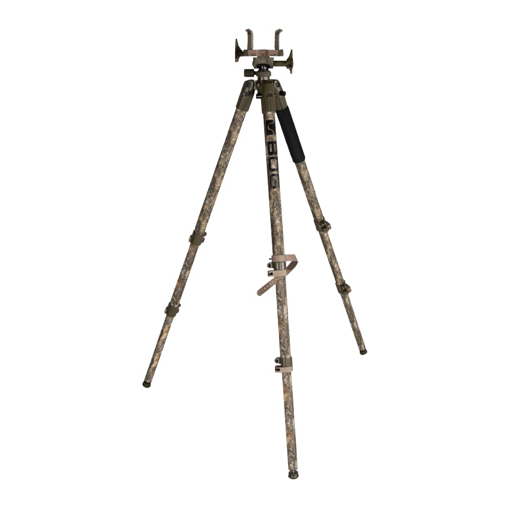 BOG DeathGrip Tripod with Durable, Lightweight, Stable Design, Bubble Level and 