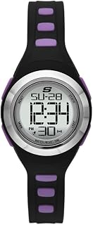 Skechers Men's Youngs Polyurethane and Polycarbonate Digital Watch, Color: Rose Gold (Model: SR1128)
