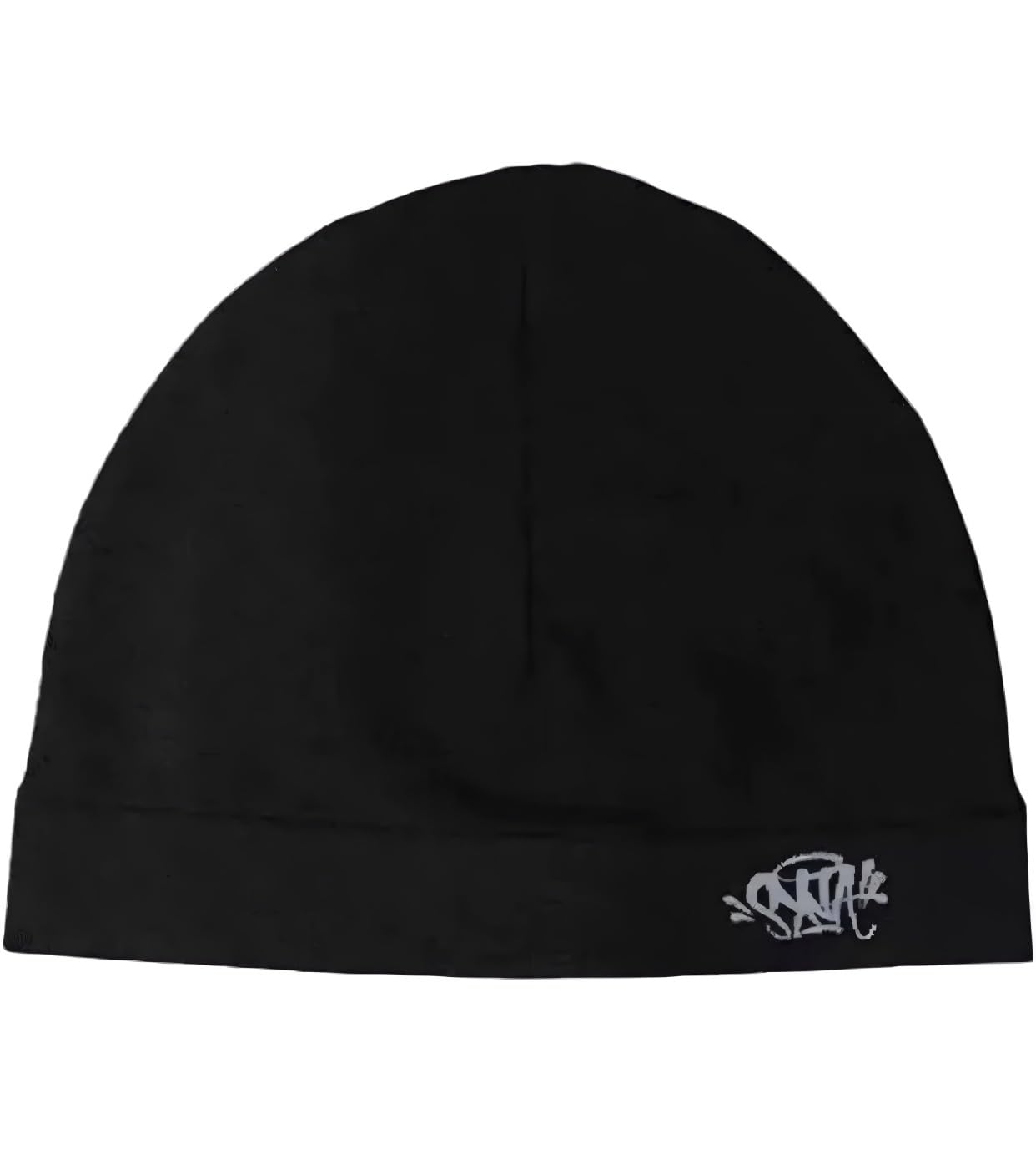 Syna World Skull Cap, Central CEE Beanie Running Hat, Black, Breathable, Windpro