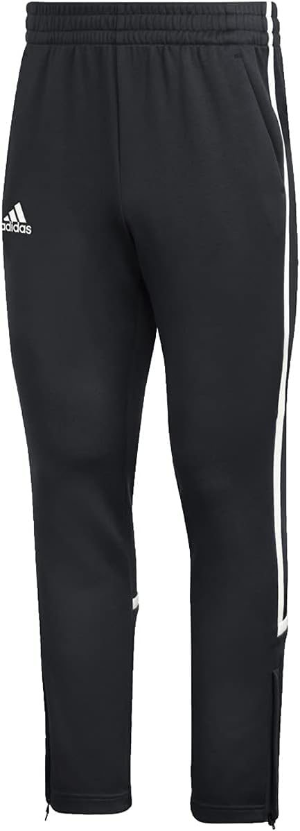 adidas Mens Under The Lights Casual Warm Up Pants Unlined, Navy Blue/White
